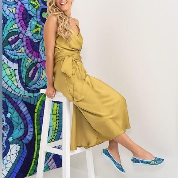 ARCOPEDICO Women’s Printed Lolita Art Edition in the Size 41/9.5-10 US Size - Picture 4 of 15